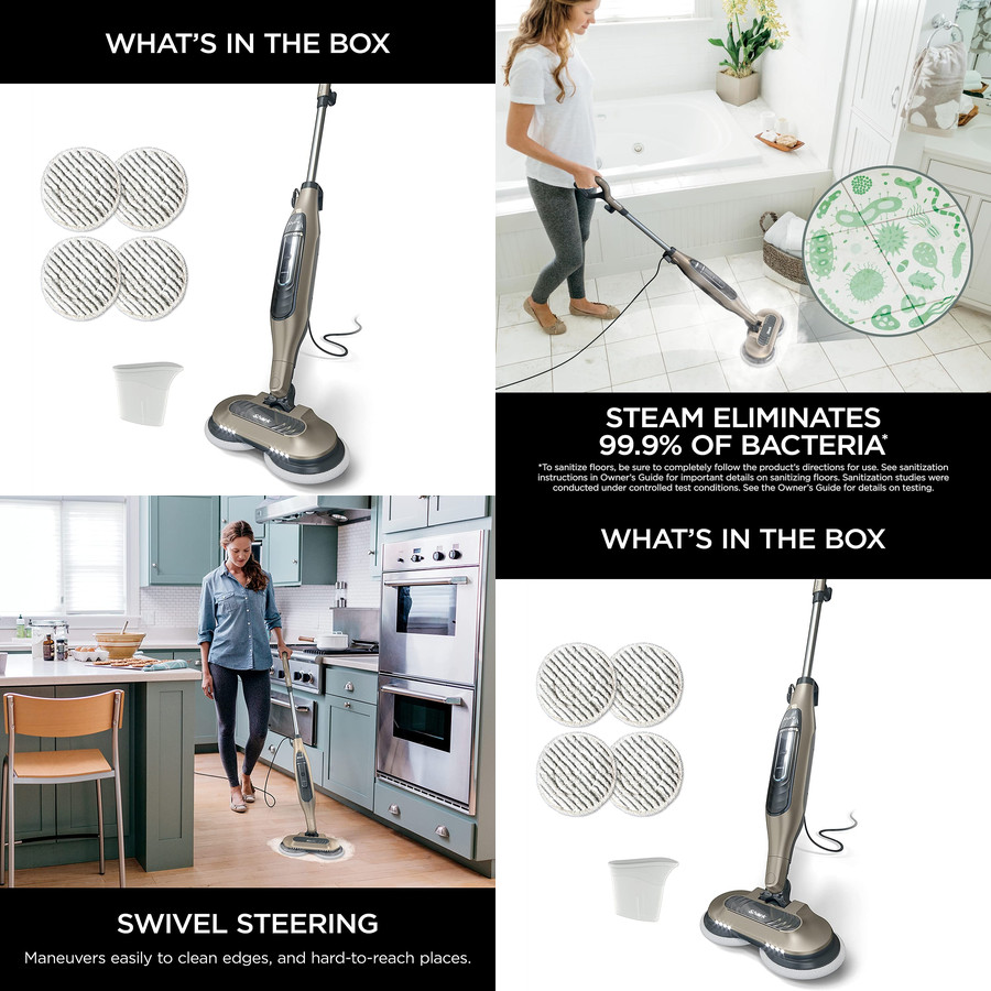 Commercial Hard Floor Cleaner Wood Tile Laminate Scrubber Sanitizer Machine Home