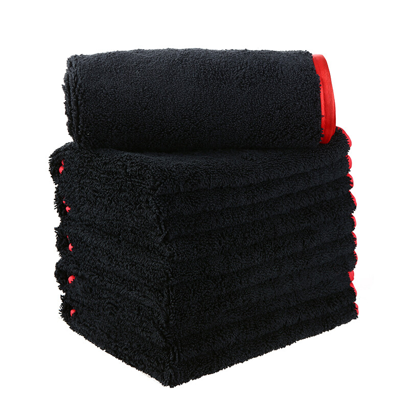 24 Pcs Car wash Microfiber Drying Towel Hemming Absorbing 16″ x 16″