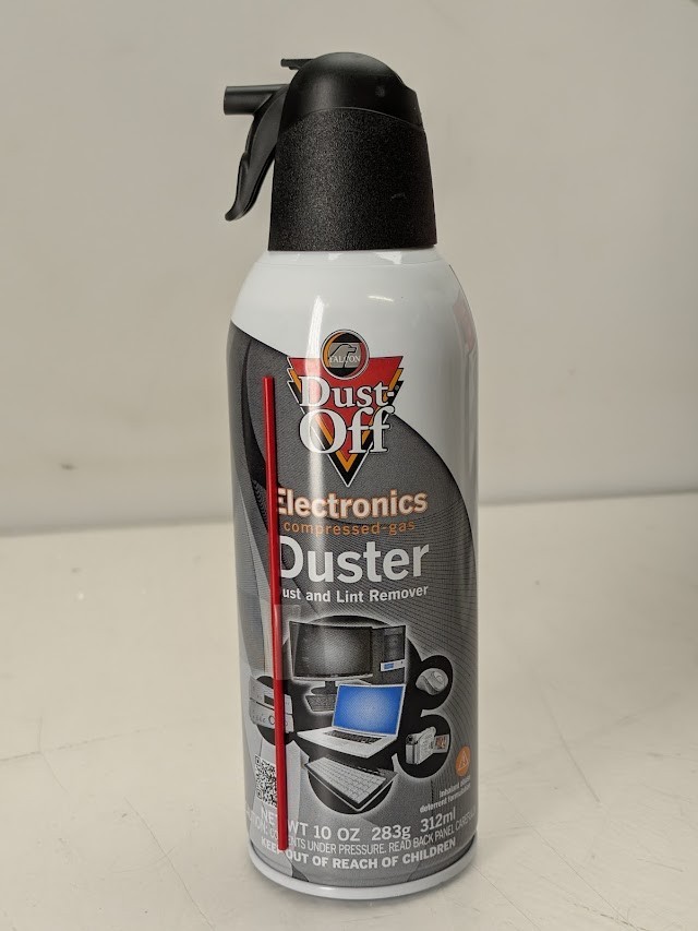 Falcon Dust-Off 10oz Duster Dust & Lint Remover and 80 CT Wipes Air Duster Combo