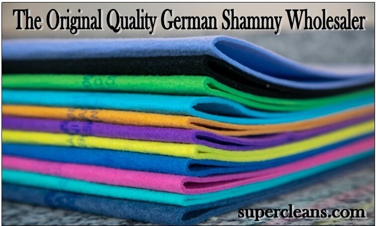 6 GERMAN SHAMMY CHAMOIS CLOTH ABSORBANT DRYING CAR KITCHEN TOWEL
