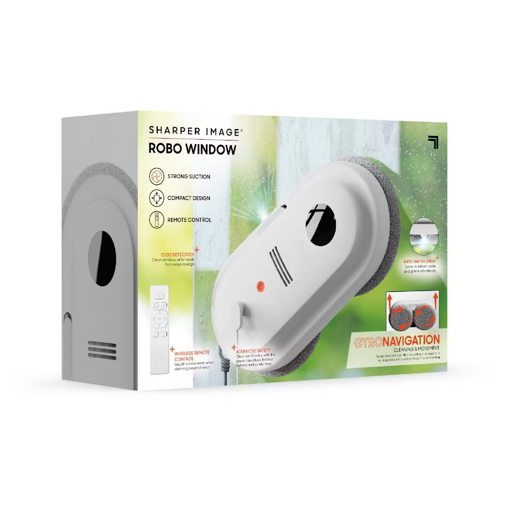 Sharper Image Robotic Window Vacuum Cleaner