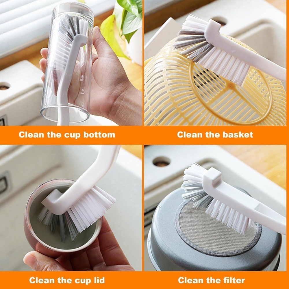 12Pcs Crevice Cleaning Brush Set, Hard Bristle Gap Cleaning Tools,