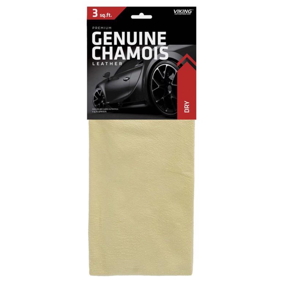 Viking 913310 Beige Genuine Leather Chamois 3 sq. ft.