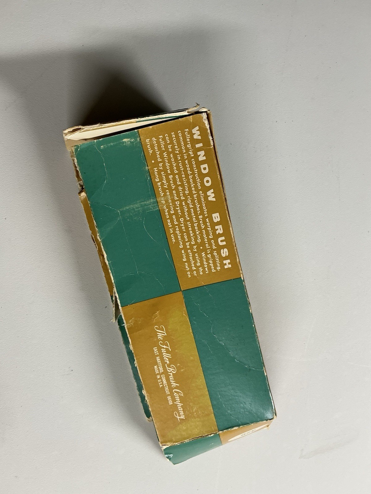 Vintage Fuller Brush Company Window Brush No. 326 Original Box Made In USA NIDB