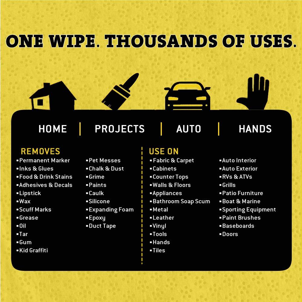Tub O Towels Tw90 Heavyduty 10″ X 12″ Size Multisurface Cleaning Wipes 90 Count