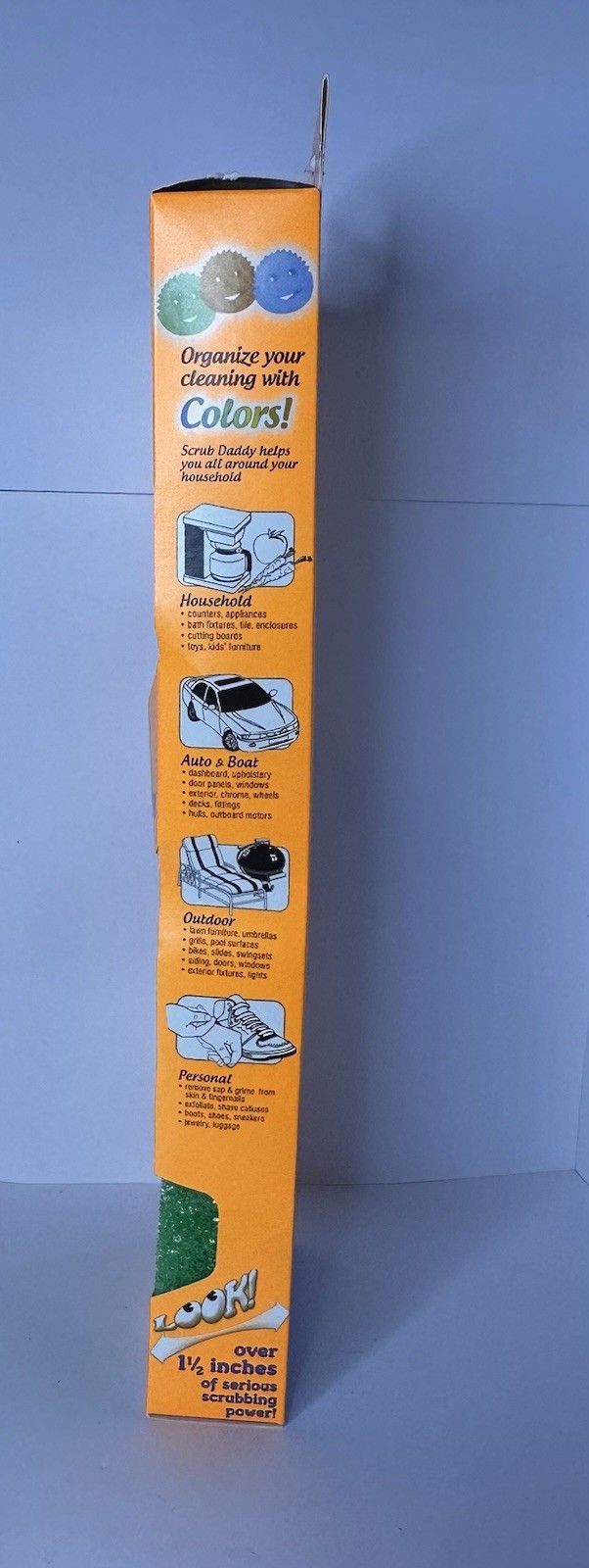 Scrub Daddy Variety Pack 3 Count Colors Flexible Non Scratch Sponges