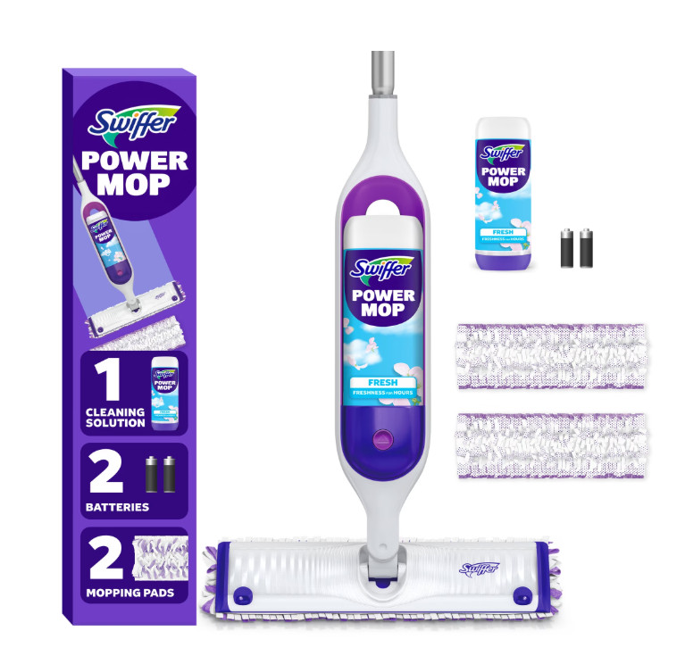 Swiffer Power Mop, Floor Cleaner, Tile, Vinyl, Laminate, Wood, Floor Cleaner, Cl