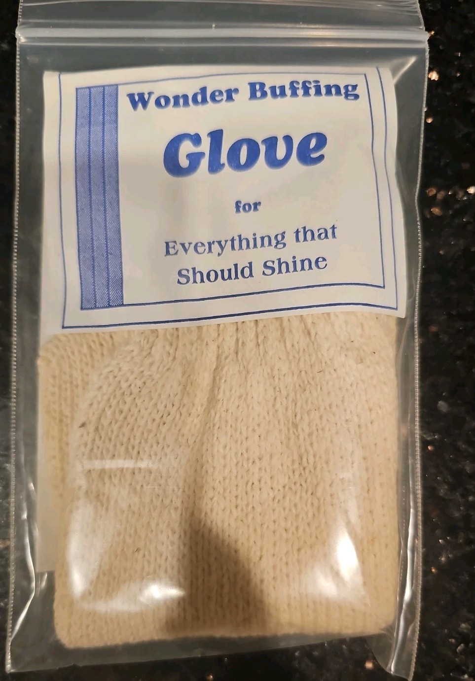 New Wonder Buffing Glove Silver Polishing Cleaning And Shine
