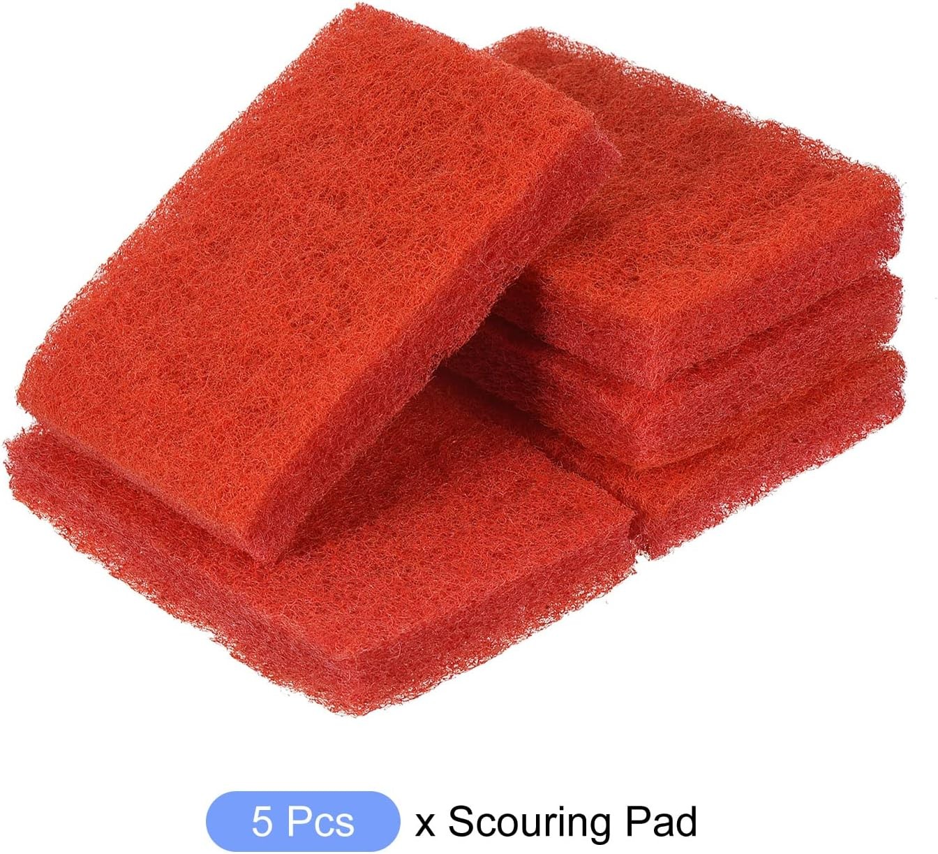 Scouring Pad 15 x 10cm/6″x 4″ 5pcs Kitchen Dishwashing Sponge Non-Scratch