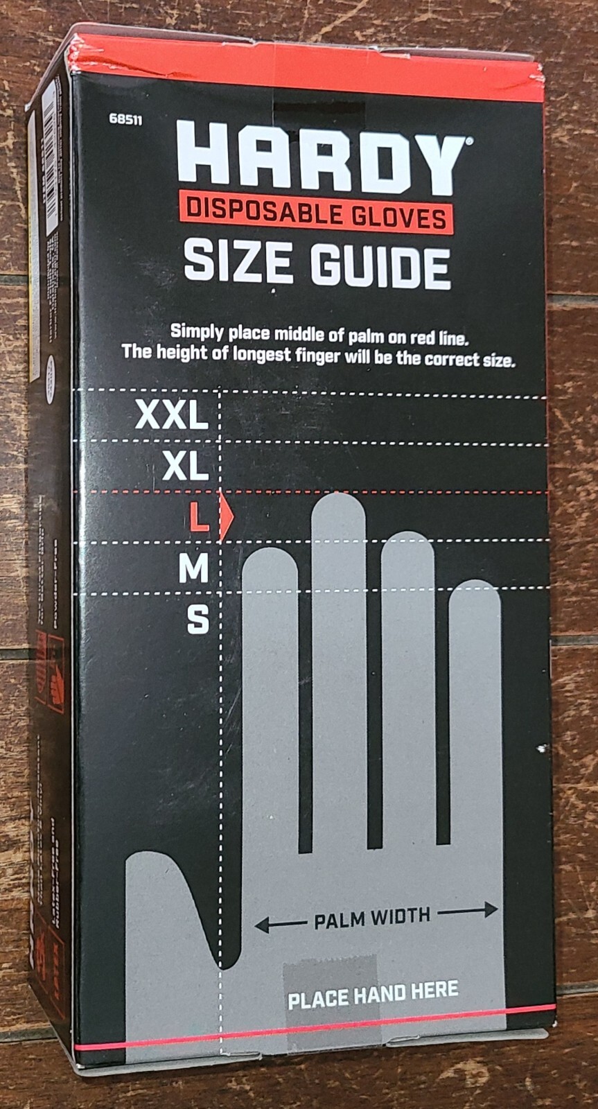 Hardy Extreme Duty L Nitrile Disposable Gloves ~50 Gloves Per Box~ 9 MIL
