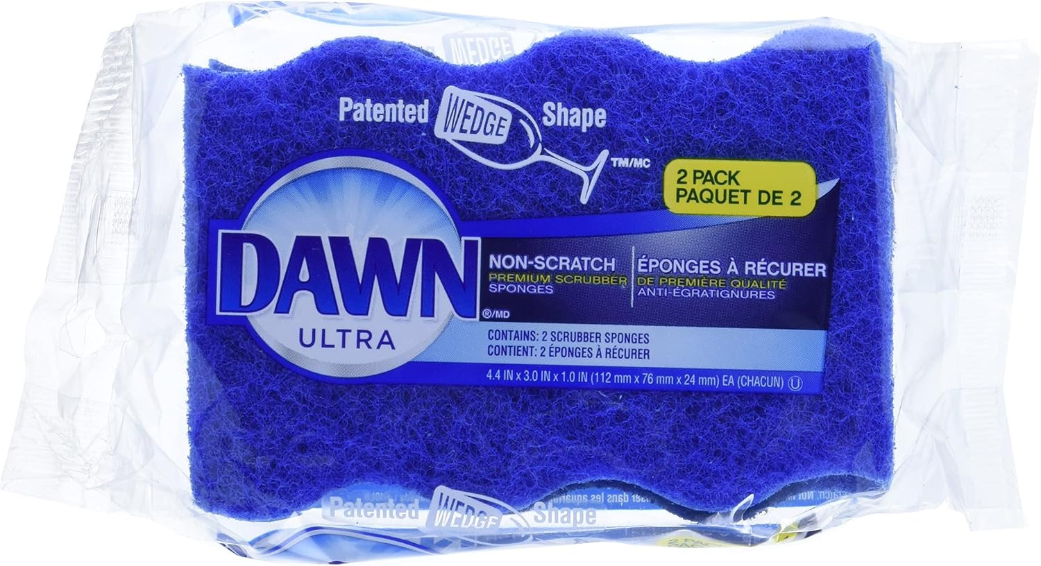 Dawn Non Scratch Sponges 2 Pk