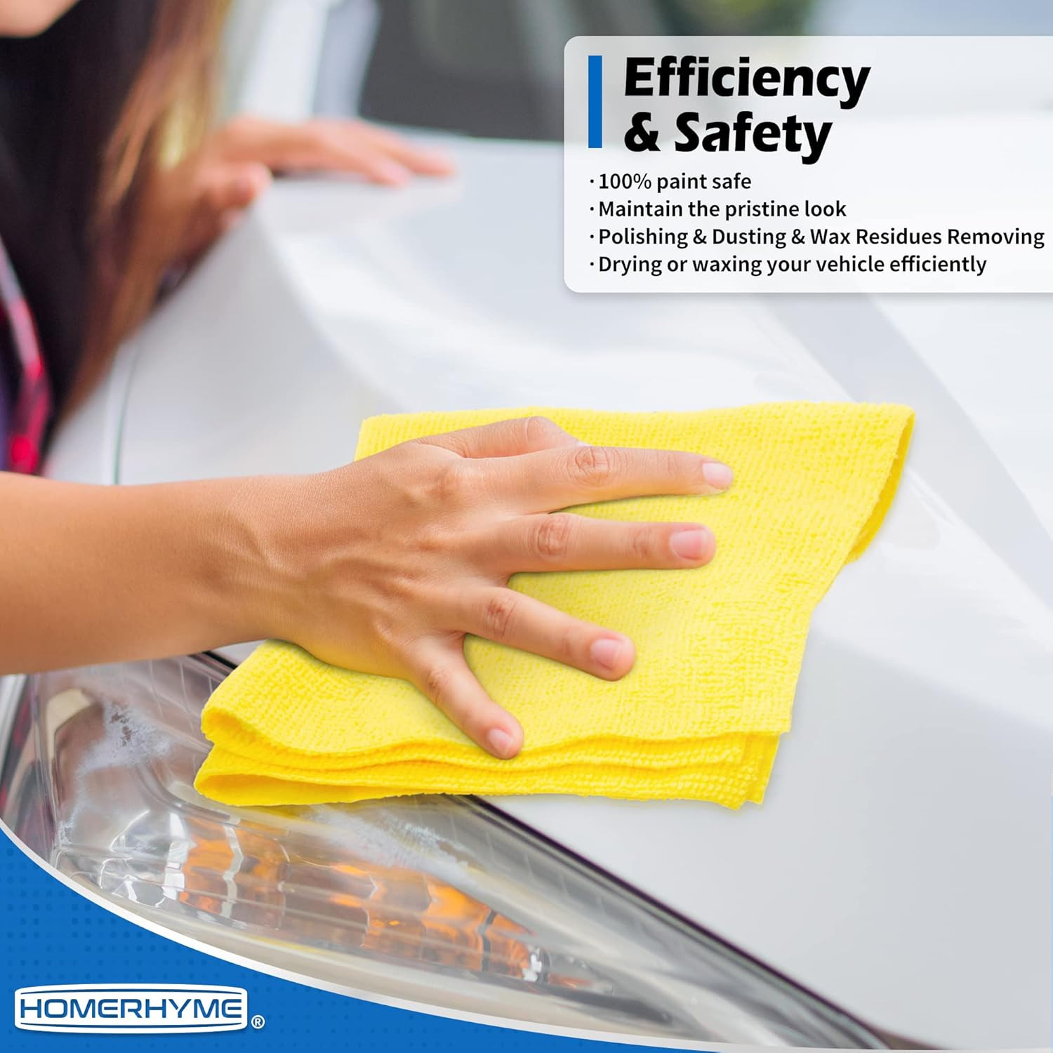 Microfiber Cleaning Cloth, 100 Pack Cleaning Rags Microfiber Towel Bulk Absor…