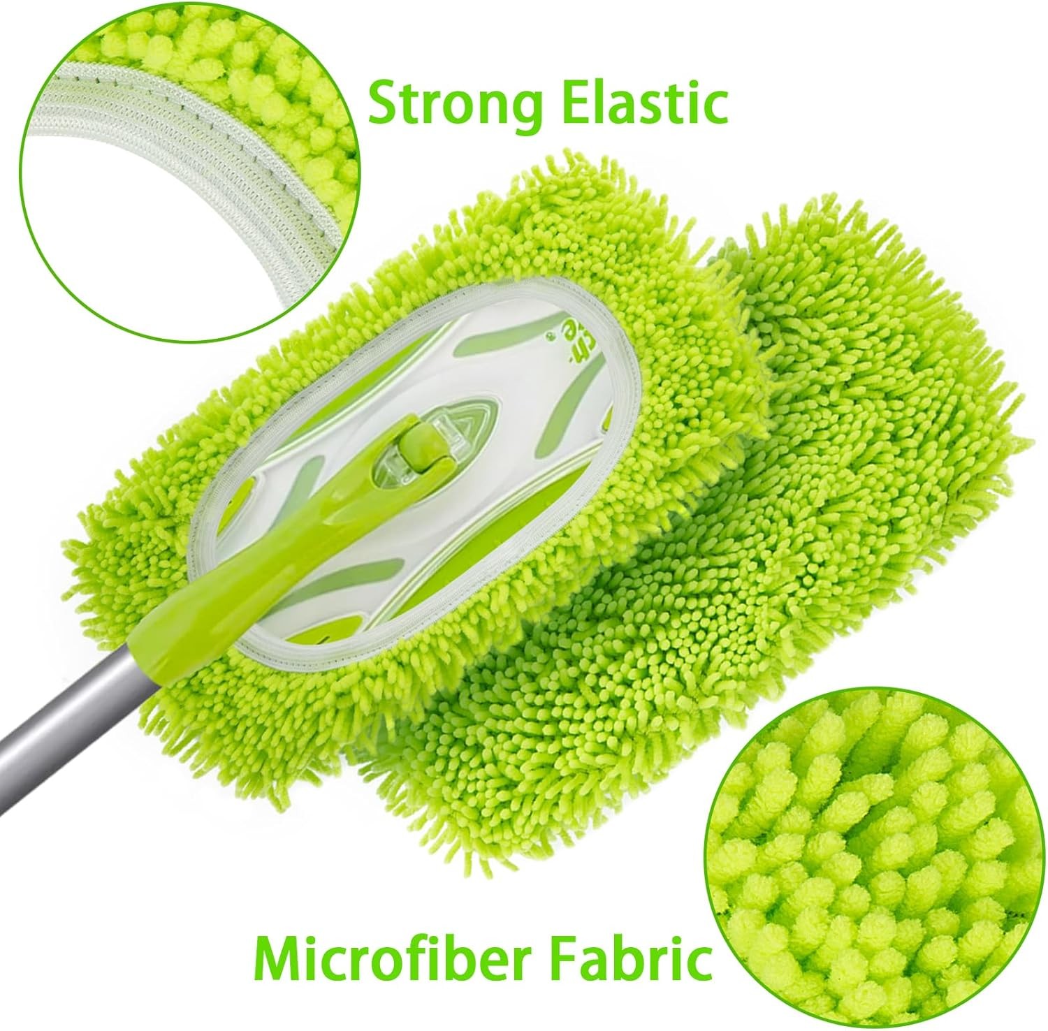 Reusable Dry Sweeping Cloths Microfiber Wet Mop Pads Compatible with Swiffer Swe