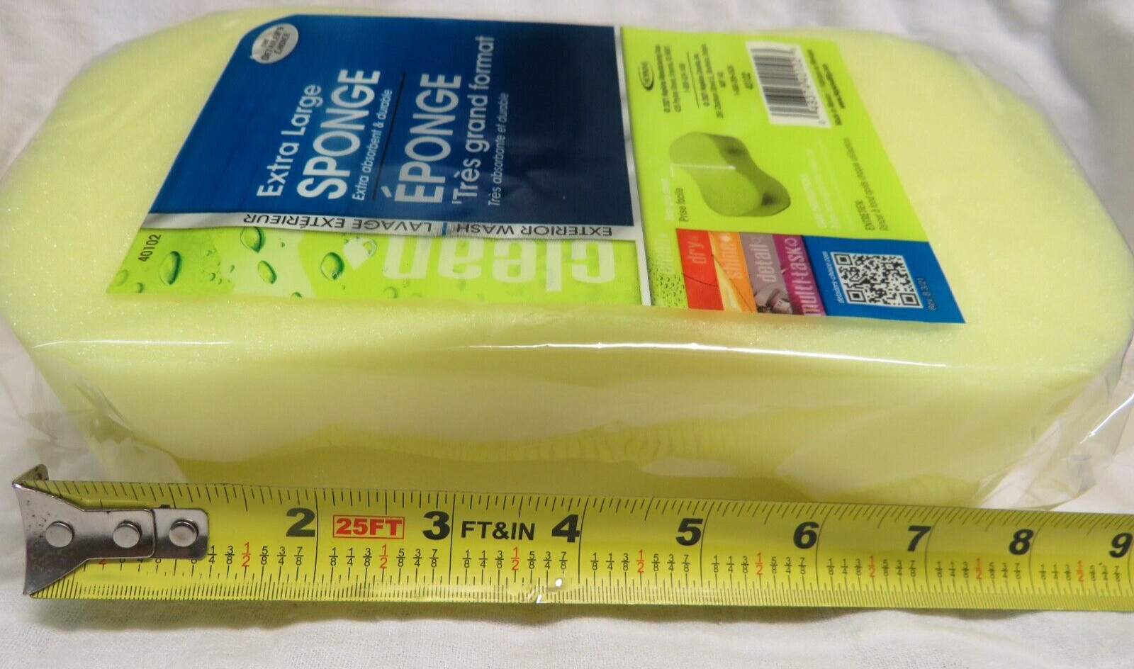 New Hopkins Sponge Extra Large Exterior Wash #40102 Car Boat Easy Grip Cleaning
