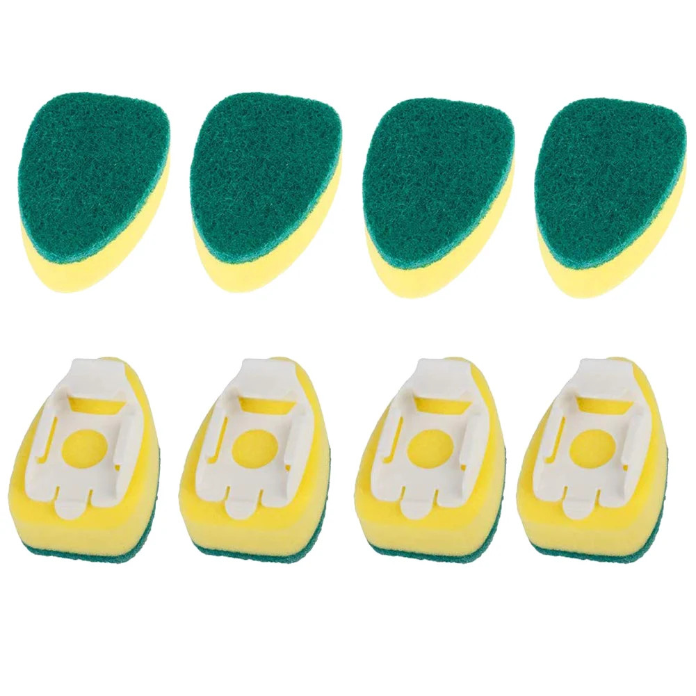 Dish Sponge Dish Wand Sponge Refillable Replacement Heads Kitchen Sink Cleaning