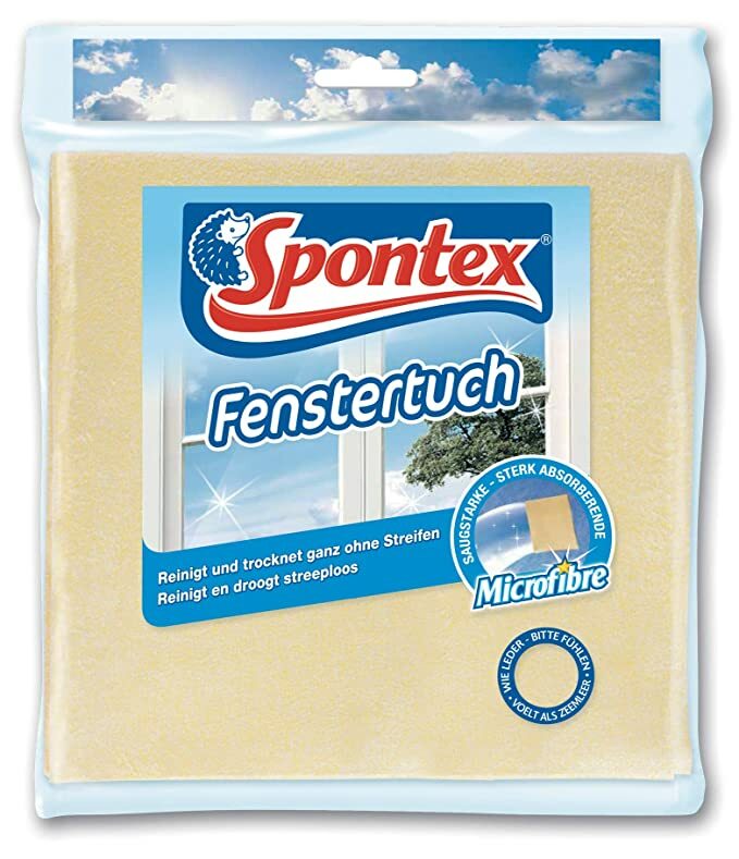 Spontex Fenstertuch GLASS cleaning cloth- Made in Germany – FREE SHIPPING