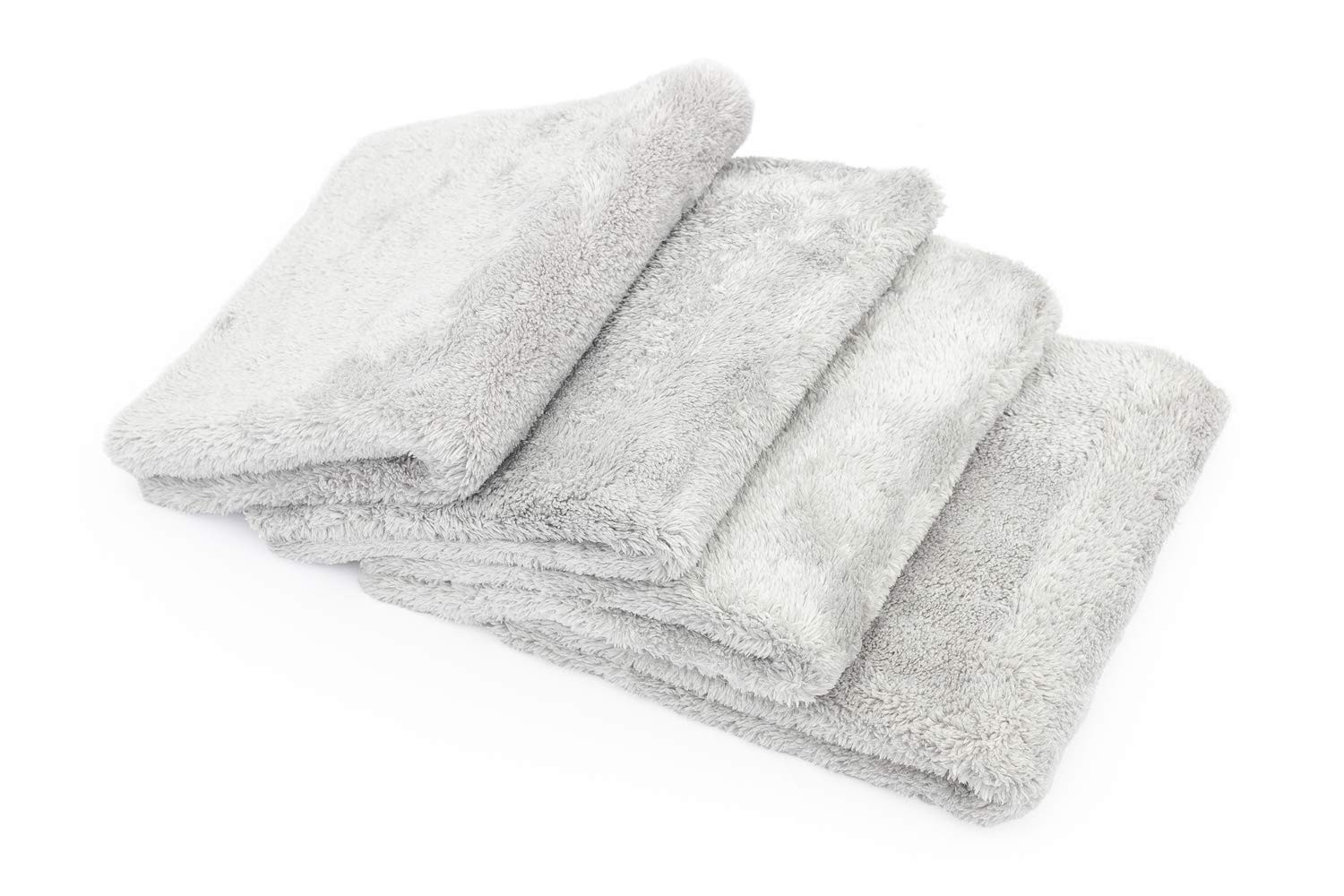 Eagle Edgeless 500 Microfiber Detailing Towels 70/30 Blend 4Pack, 16″x16″