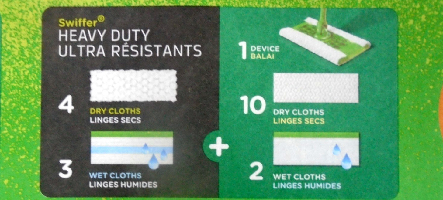 Swiffer Sweeper 2-in-1 Dry + Wet Floor Mopping and Sweeping Kit
