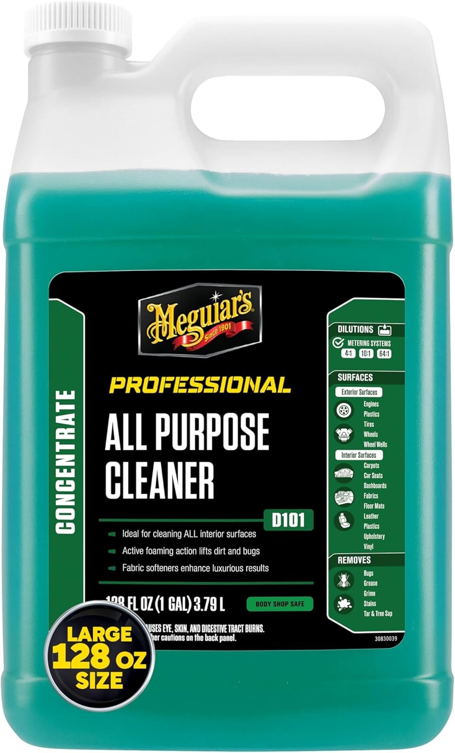 Meguiar’s D10101 All Purpose Cleaner, Versatile Car 128 Fl Oz (Pack of 1)