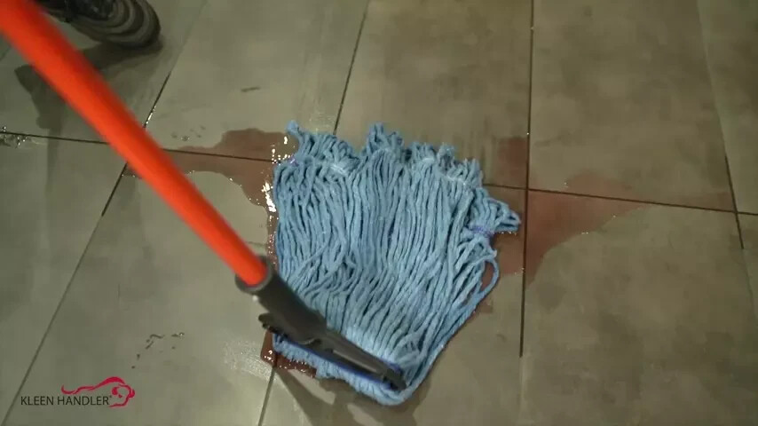 3 Kleen Handler Commercial Mop Head Refills, 6” Universal Headband, Cotton Blend