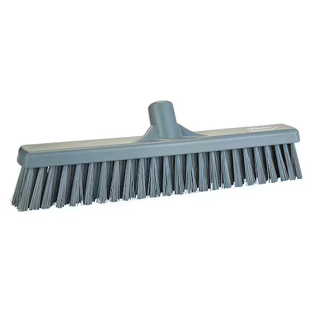 Vikan 317488 16 In Sweep Face Broom Head, Soft/Stiff Combination, Synthetic,