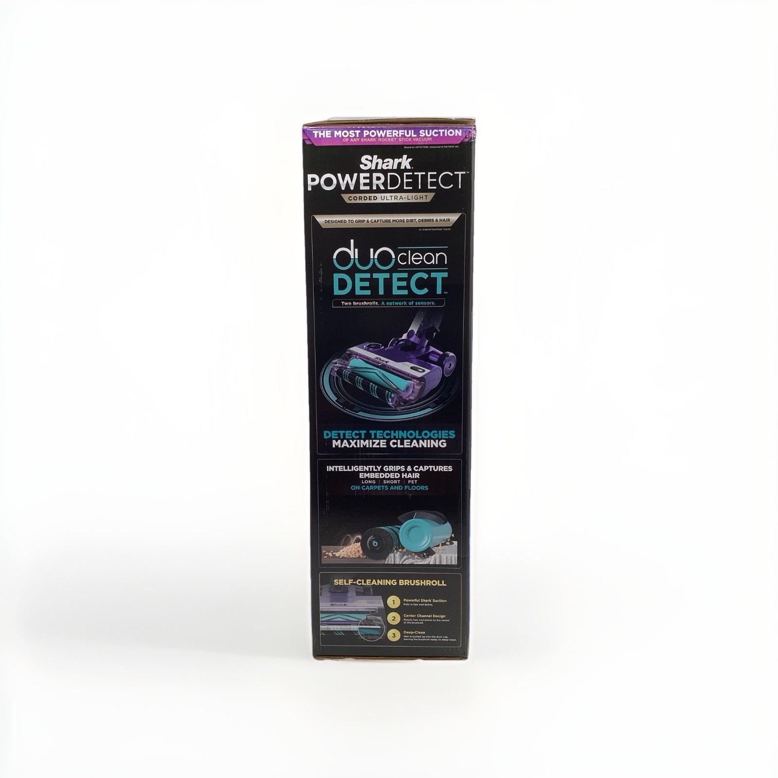 Shark Powerdetect Corded Stick Vacuum W/ DuoClean Detect, HZ4002 H0, New