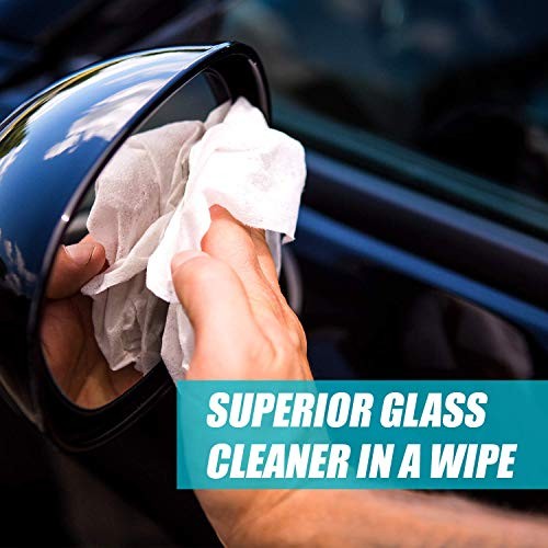 90166 Large Glass Cleaning Wipes for Streak-Free Windows, 28 Count (Pack of 1)