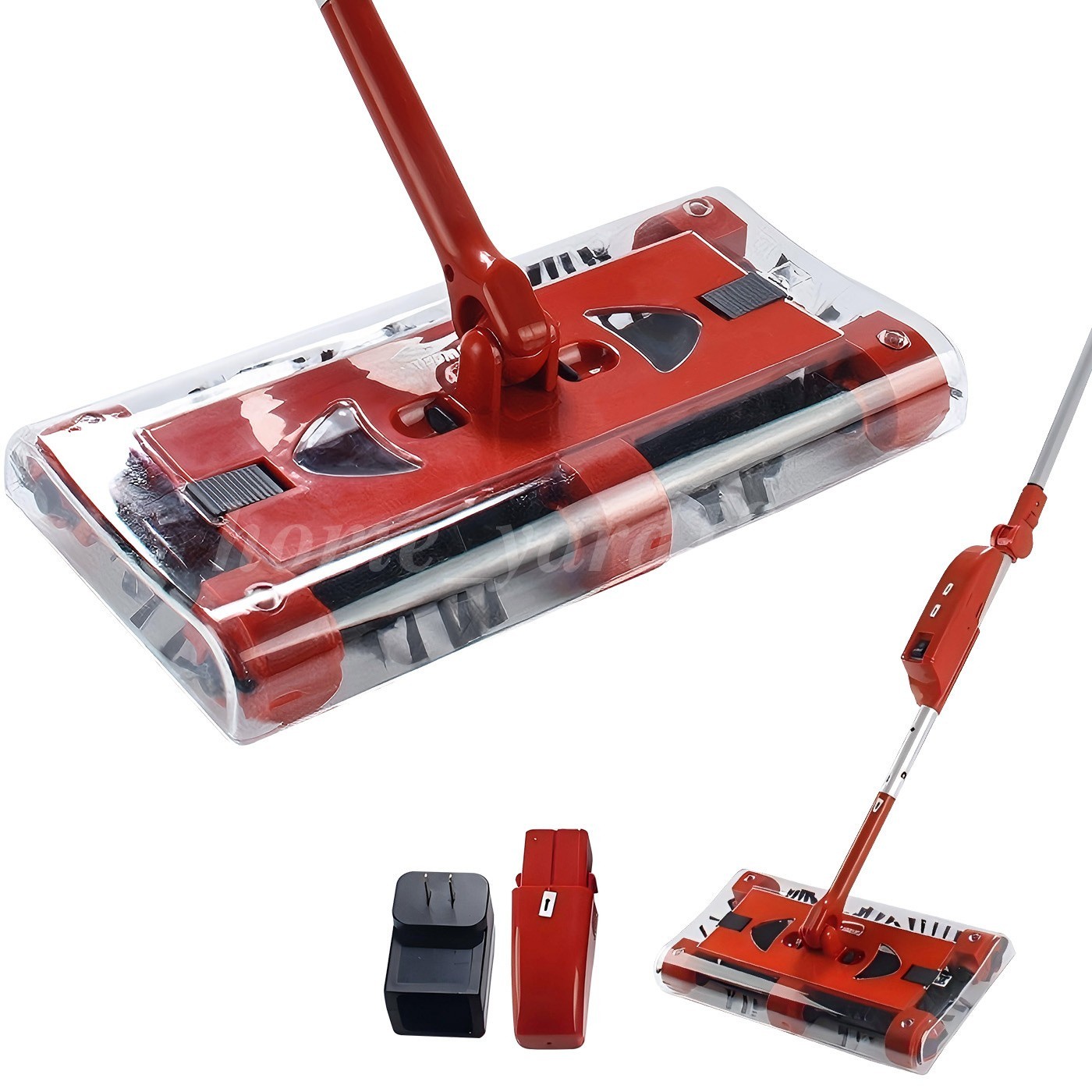 45″rechargeable floor and carpet sweeper Vacuum Cleaner Cordless floor sweeper