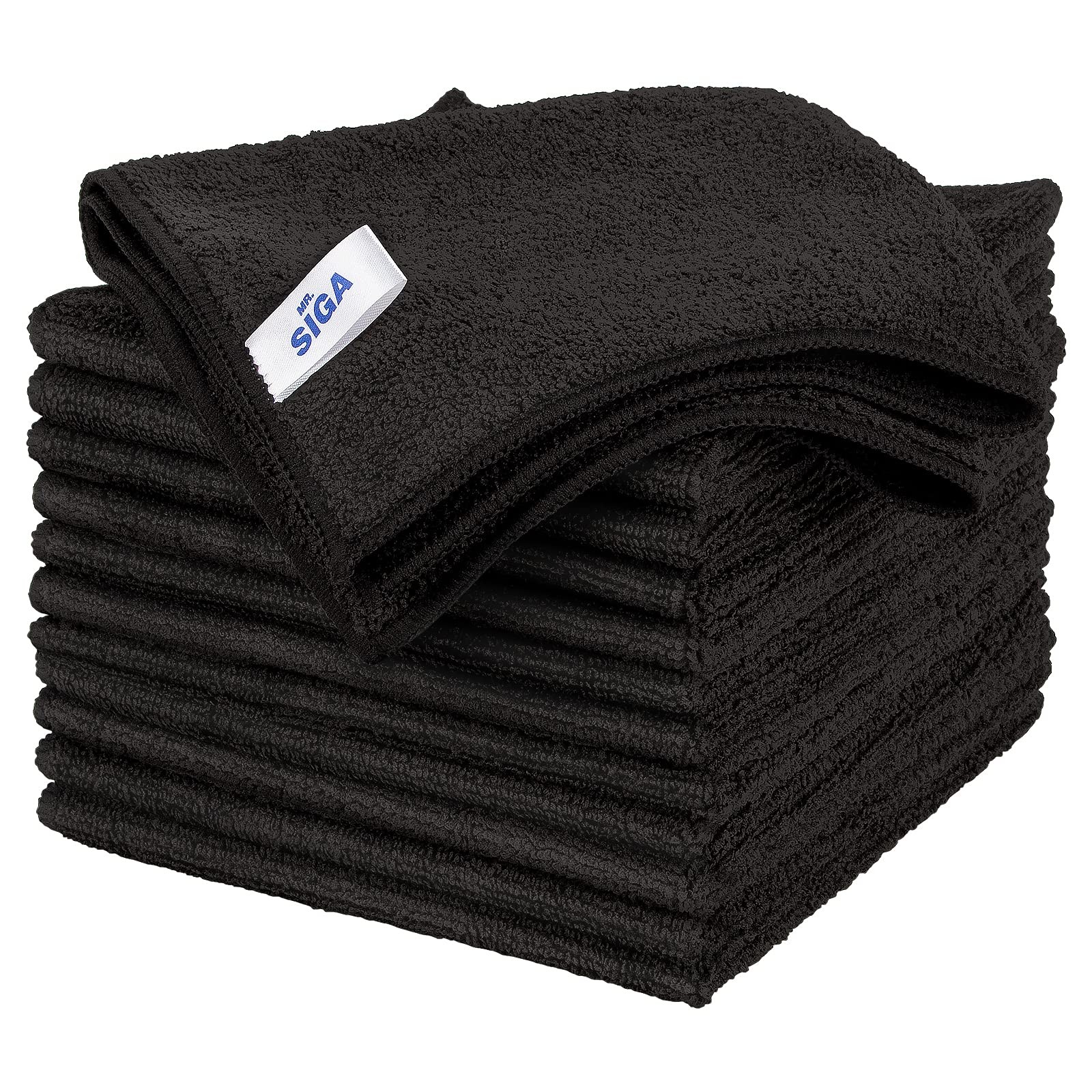MR.SIGA Microfiber Cleaning Cloth, All-Purpose Microfiber Towels, Streak Free…