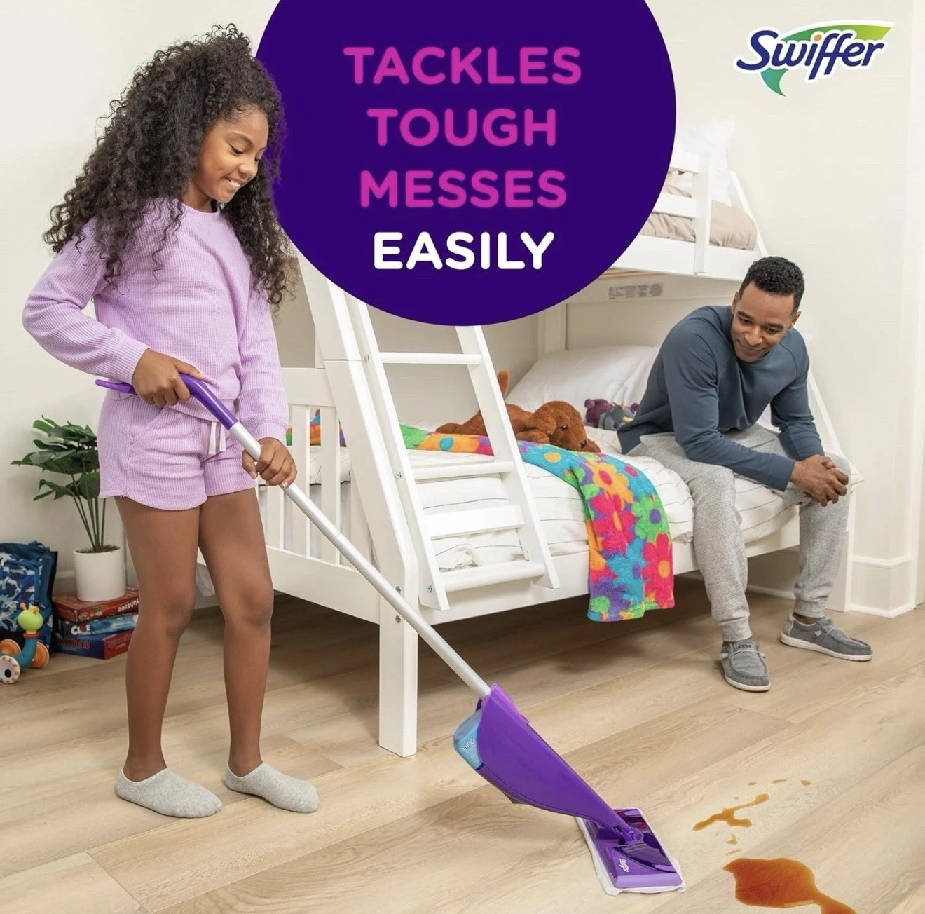 Swiffer 92810 WetJet Dust Mop – Purple