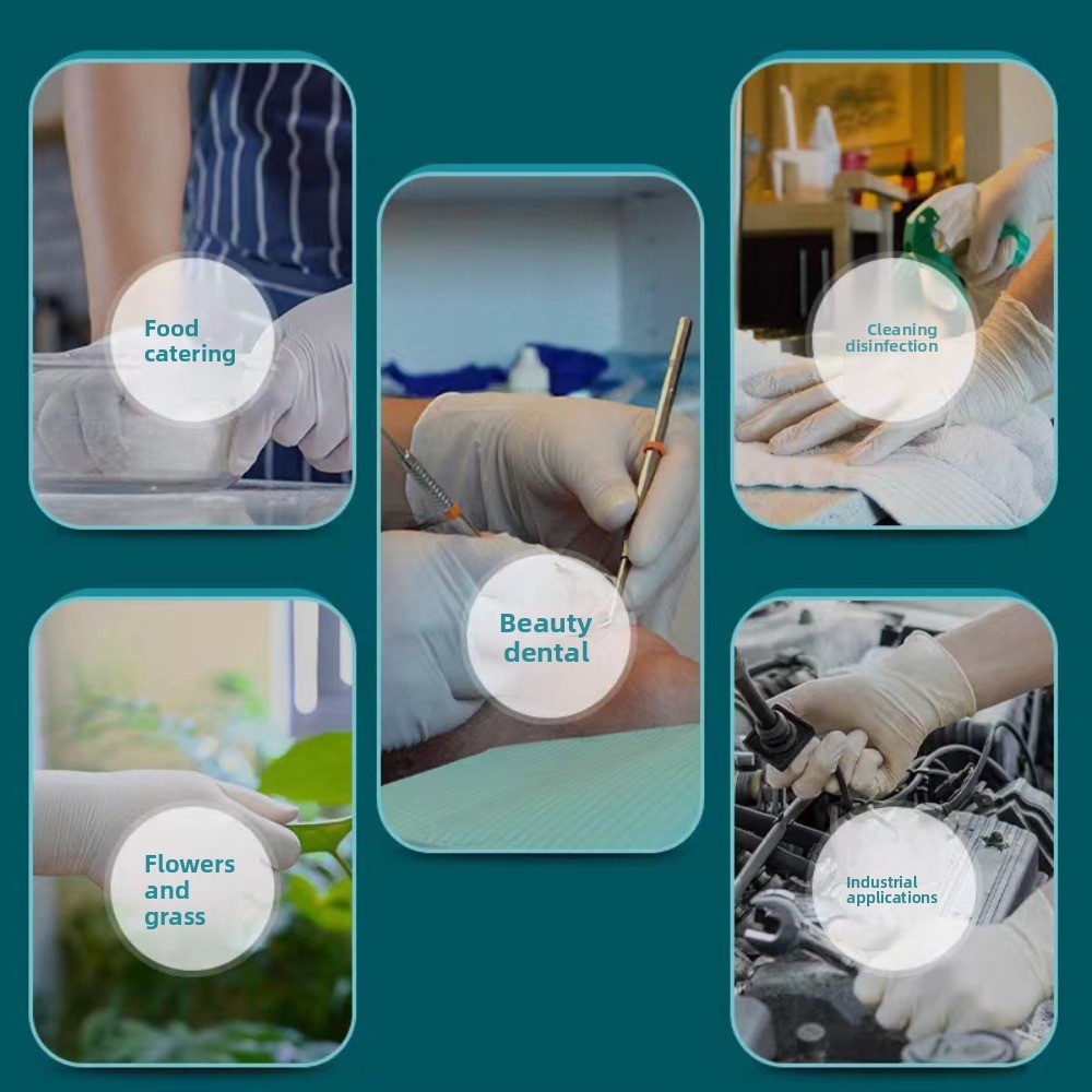 Nitrile Disposable Gloves High Elasticity Powder Free 100/1000 Pack