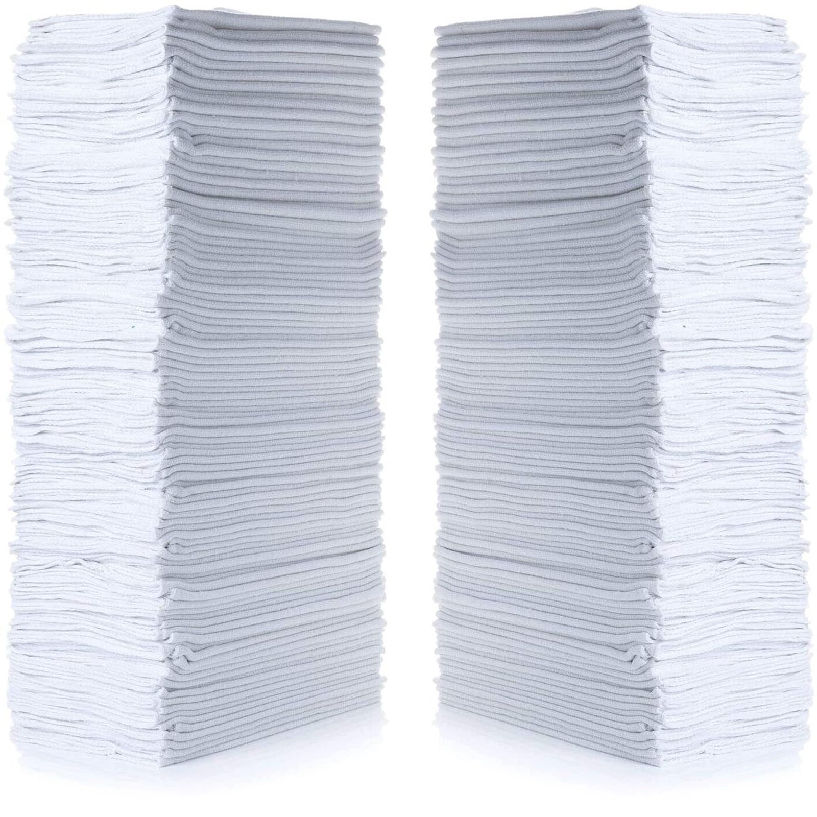 Simpli Magic Cotton Shop Towels 14 x12 (145 Pack) Reusable Cleaning Shop Rags