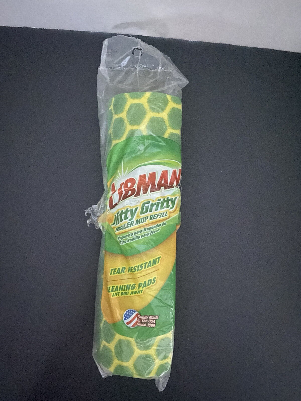 Libman Nitty Gritty Roller Mop Refill 10 Inch Tear Resistant NEW