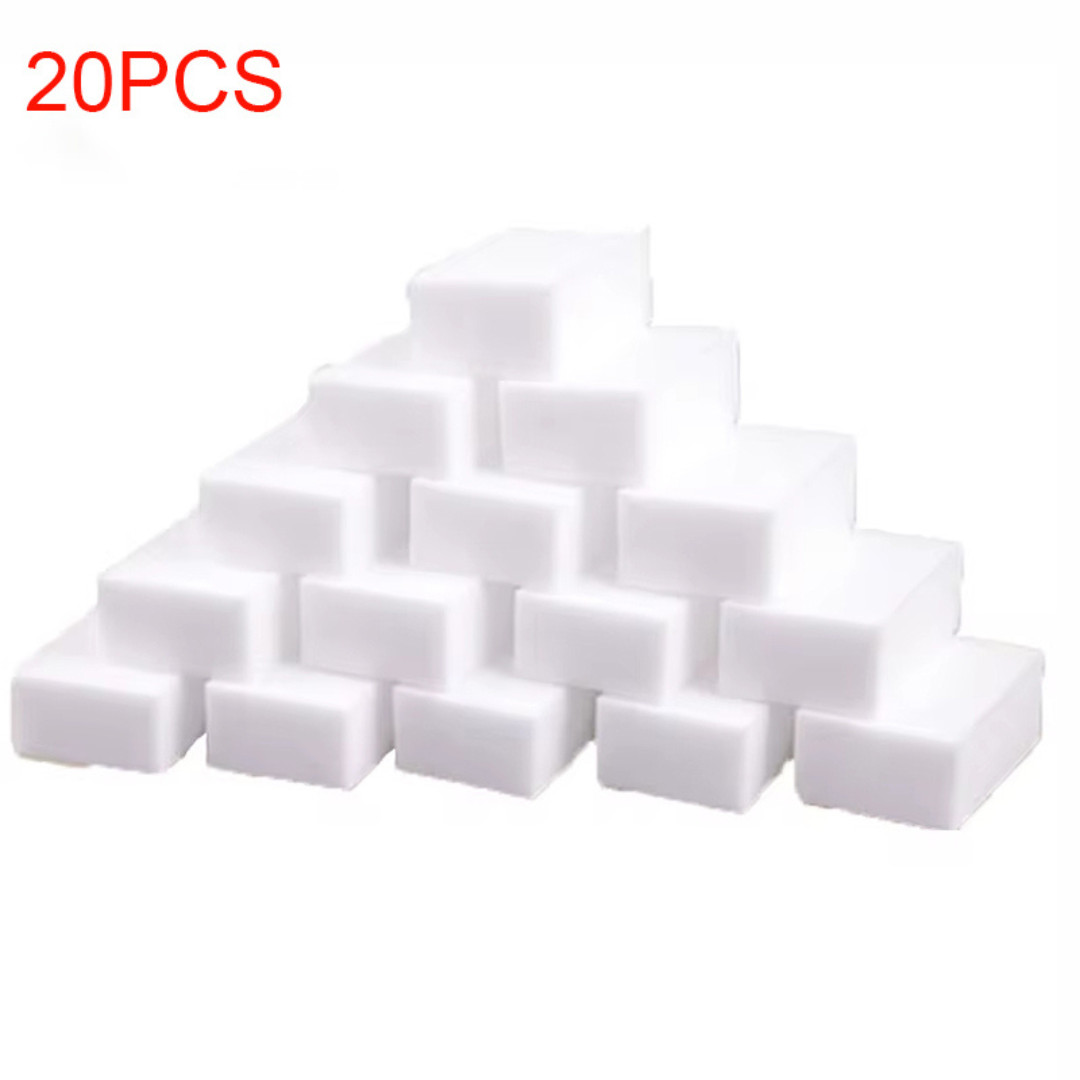 100PCS Melamine Foam Cleaning Sponge Magic Home Kitchen Dish Cookware Eraser New