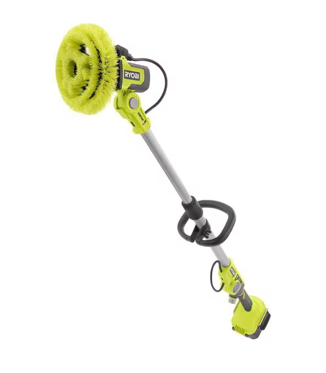 RYOBI ONE+ 18V Cordless Telescoping Soap Dispensing Scrubber (Tool Only)
