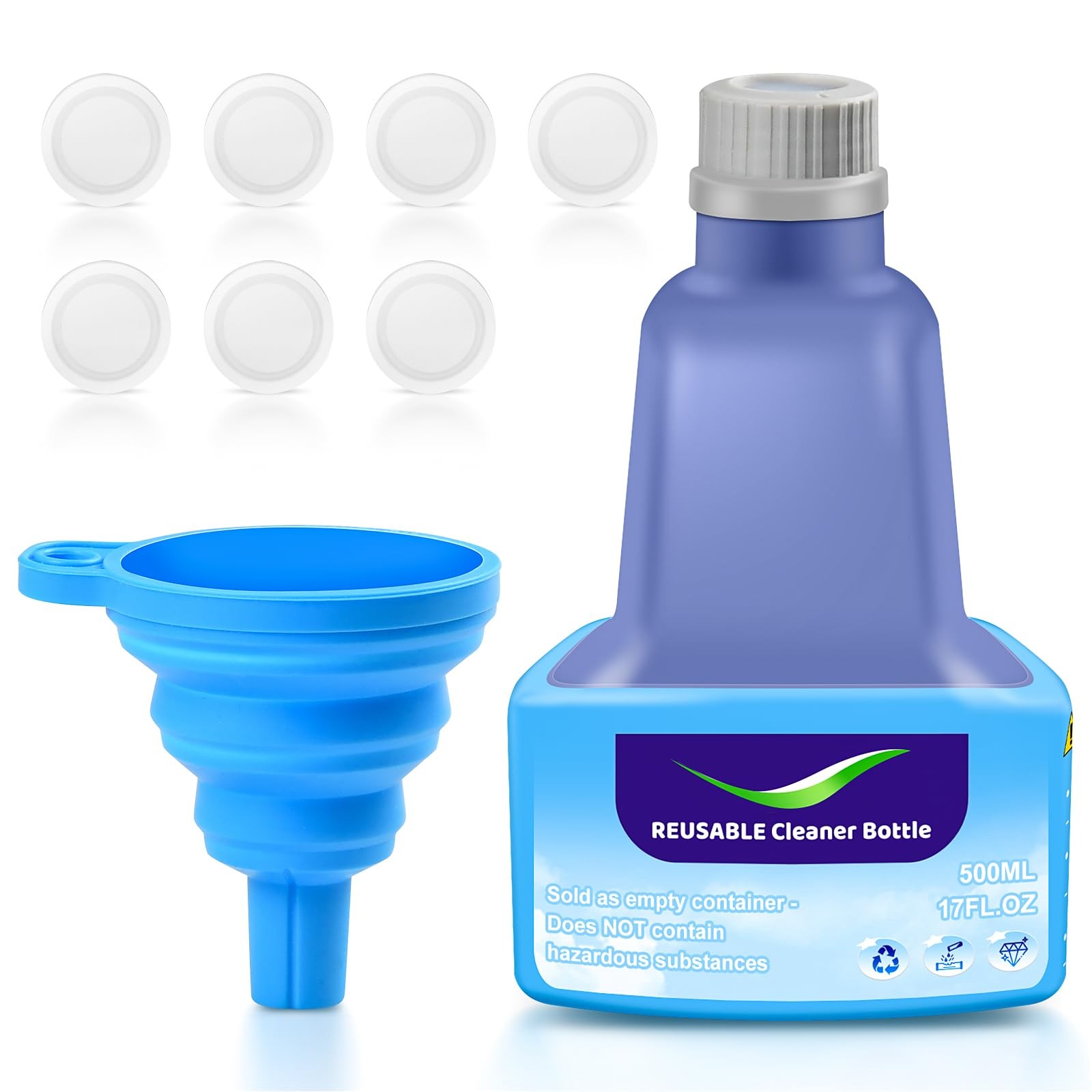 Replacement Bottle for Swiffer® Wet Jet™ Mop, Refillable, 500 ML Leak-Proof H…