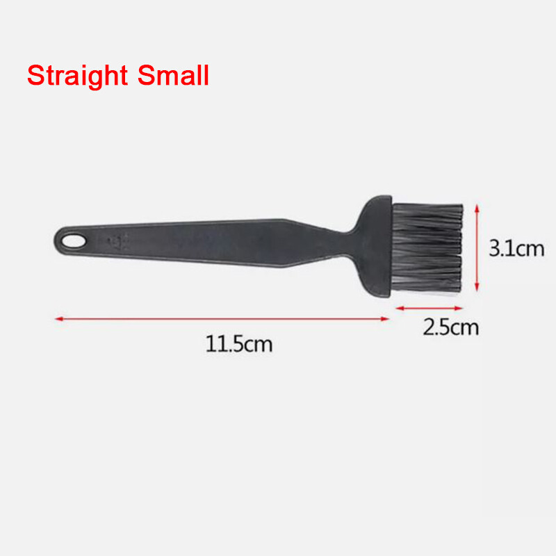 10 Kind Black Plastic Handle ESD Anti-Static Brush For PCB Repair Cleaning New