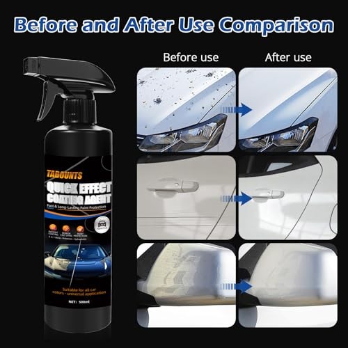 500ml Quick Effect Coating Agent for Car – 2026 Upgrade Car Coating Spray,