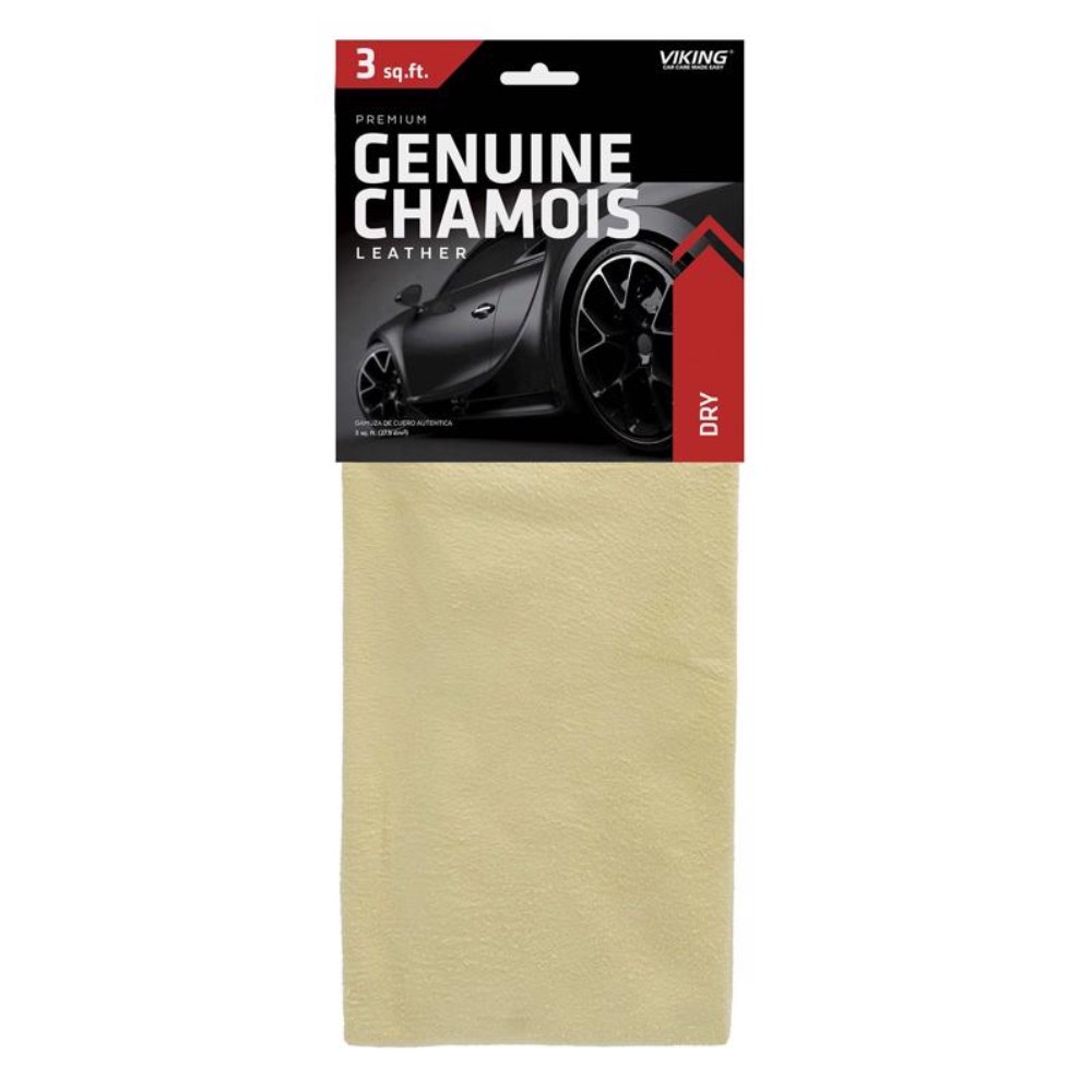 Viking 913310 Beige Genuine Leather Chamois 3 sq. ft.