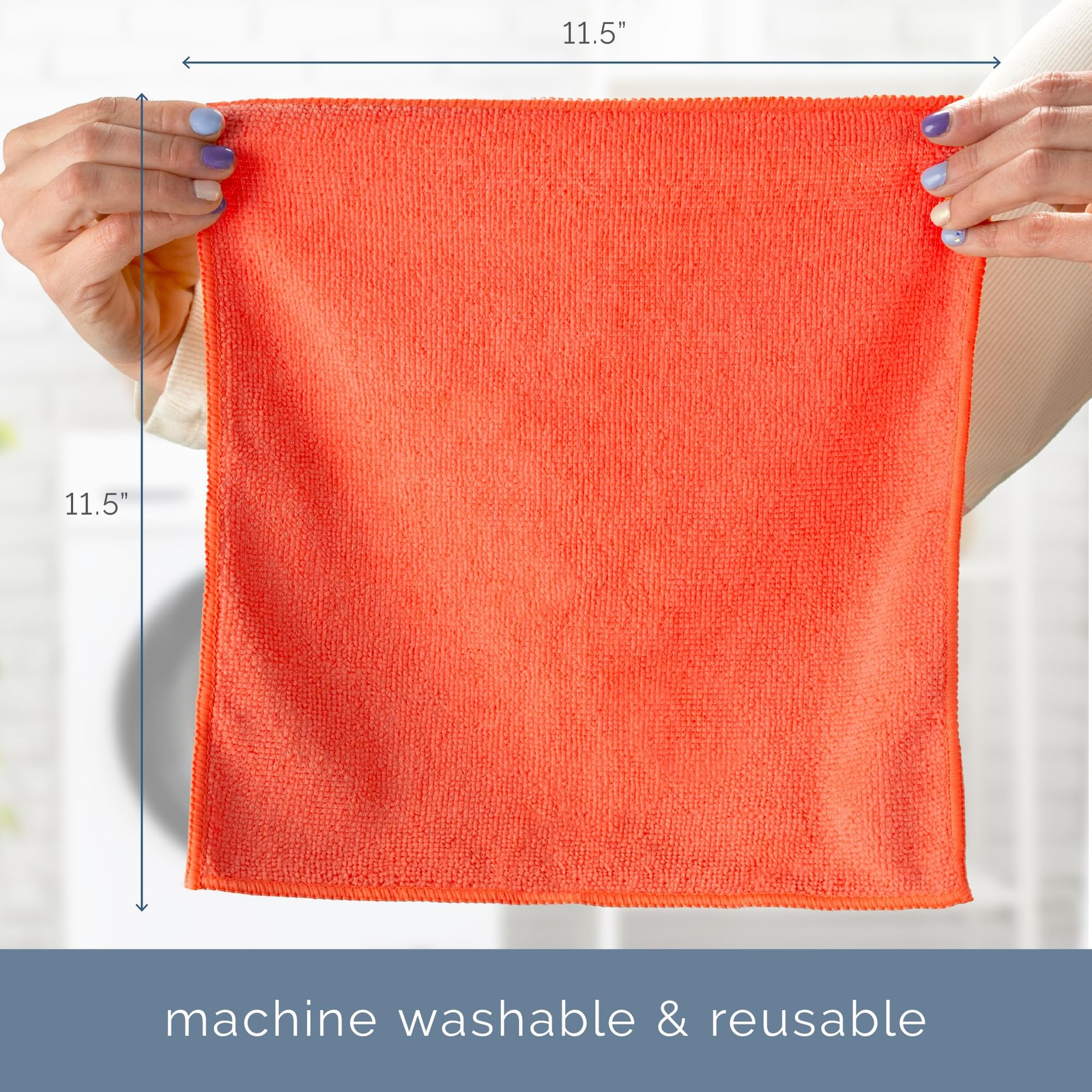 S&T INC. 150 Pack Microfiber Cleaning Cloth, Bulk Towels 150 Pack, Assorted