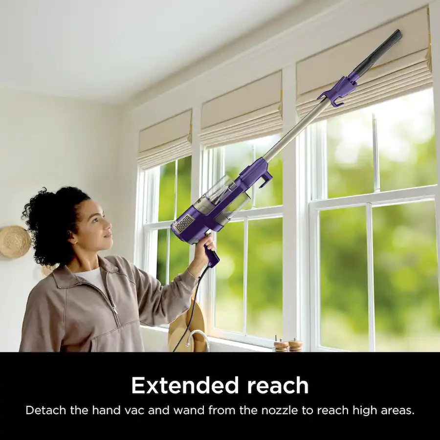 Shark Powerdetect Corded Stick Vacuum W/ DuoClean Detect, HZ4002 H0, New