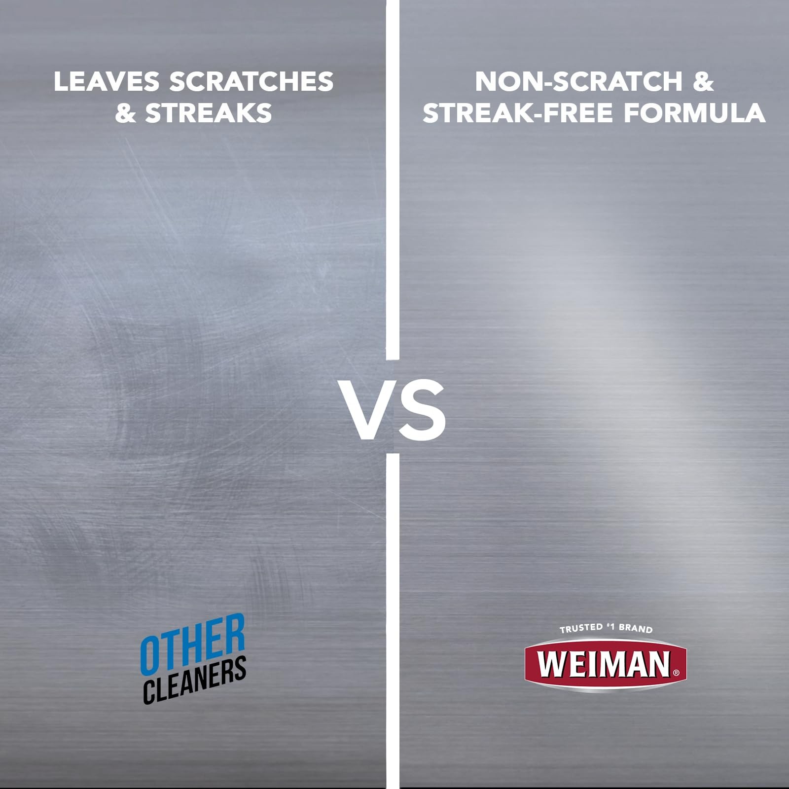 Weiman Stainless Steel Cleaner & Polish Kit, 3 Piece Spray, Wipes & Cloth, Anti