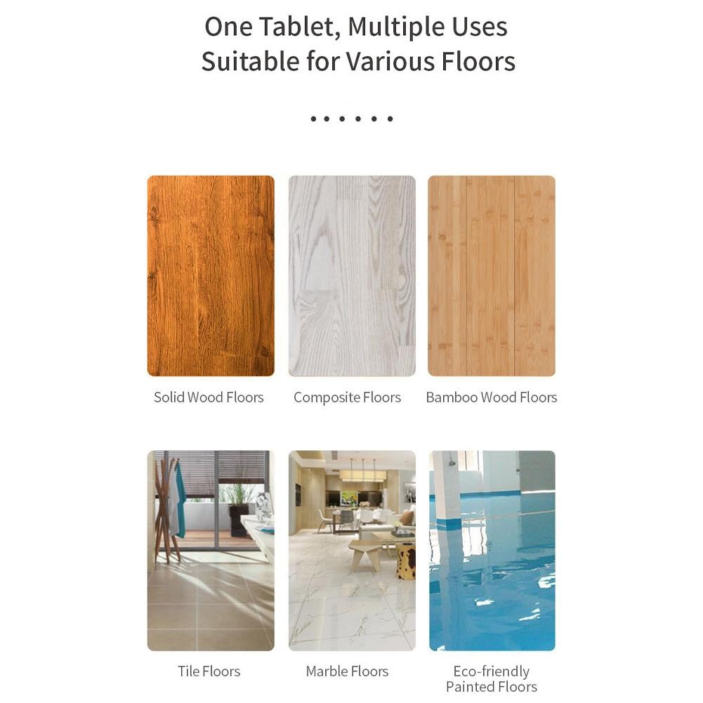 Water Soluble Floor Mopping Sheets for Hardwood Tile Laminate Marble Floors