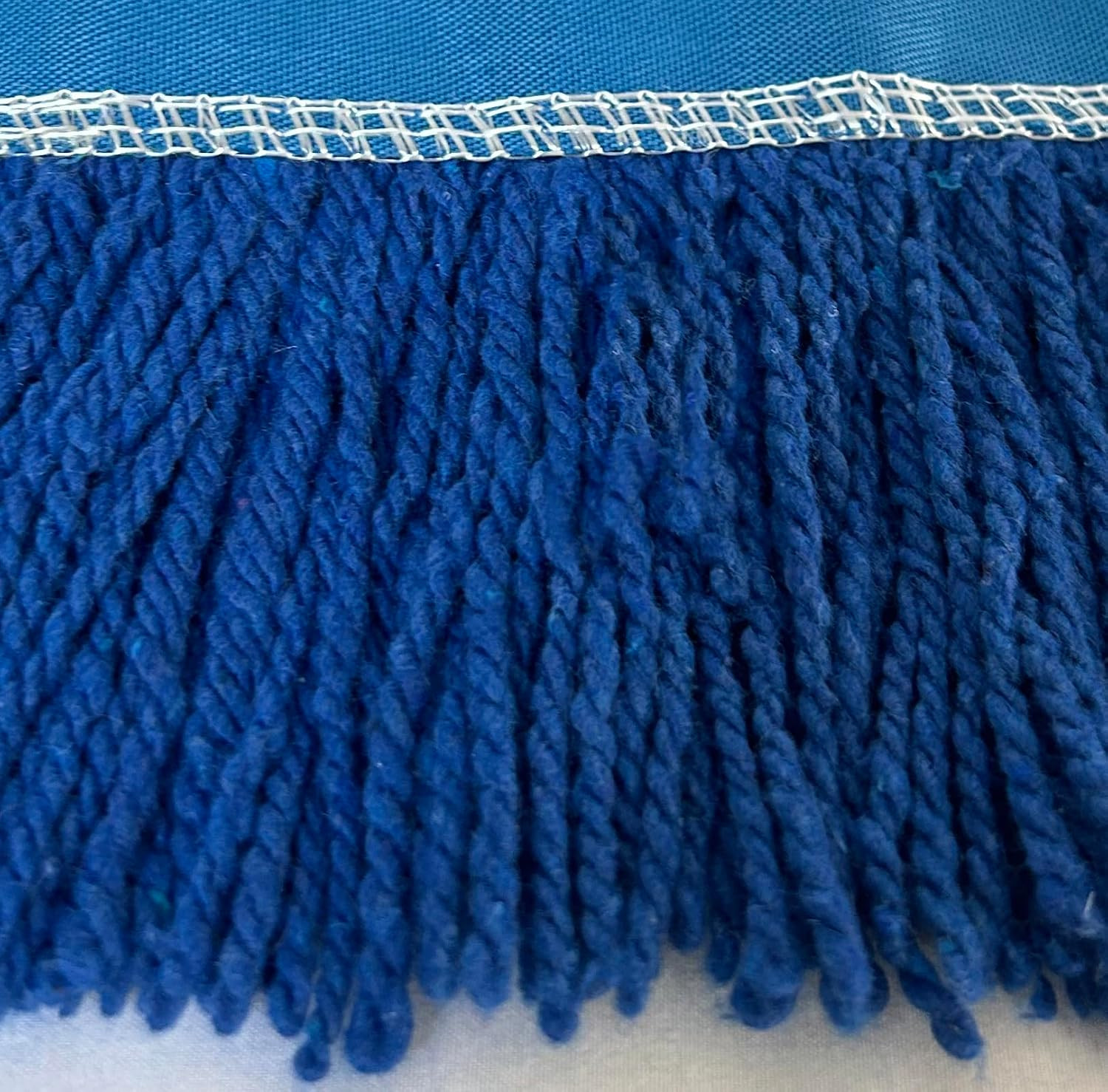 Industrial Dust Mop Kit – Includes 60 Inch Blue Twisted Closed Loop Mop Head, Wo