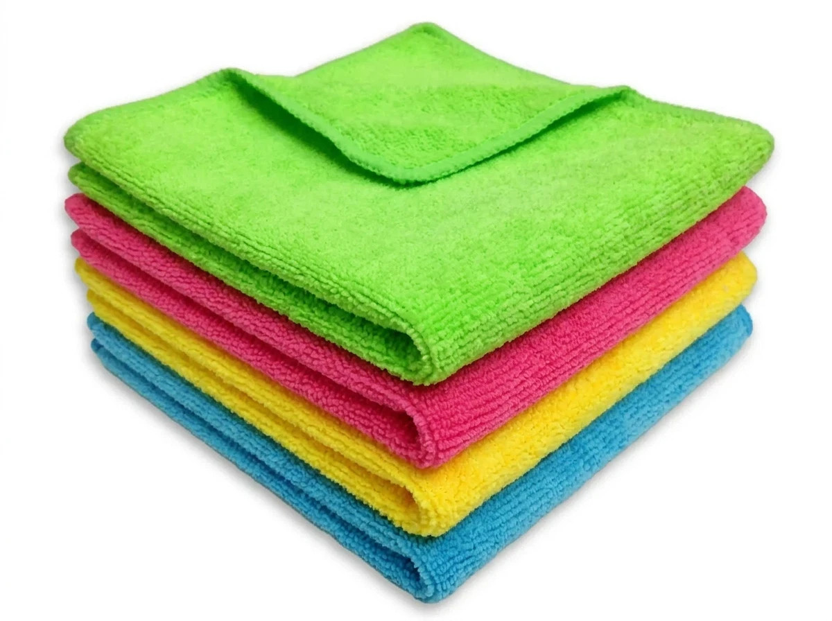 Case 96 16×16 Microfiber Cleaning/Detailing Towels, 300GSM PRO GRADE, US Seller