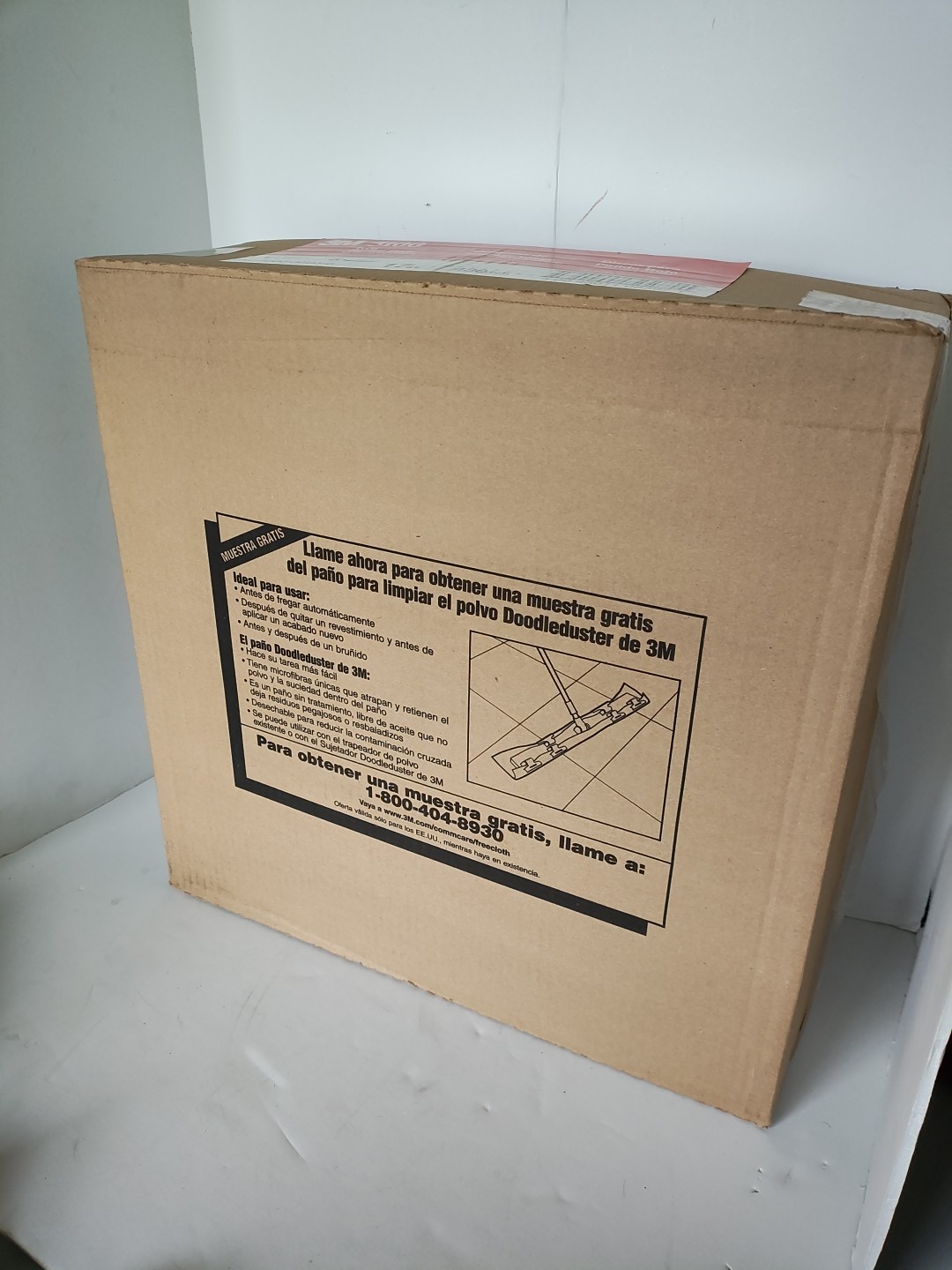 5-Pack Case 3M 5100 Low-Speed Buffer Floor Cleaning Pads 17″ Diameter Red 08392