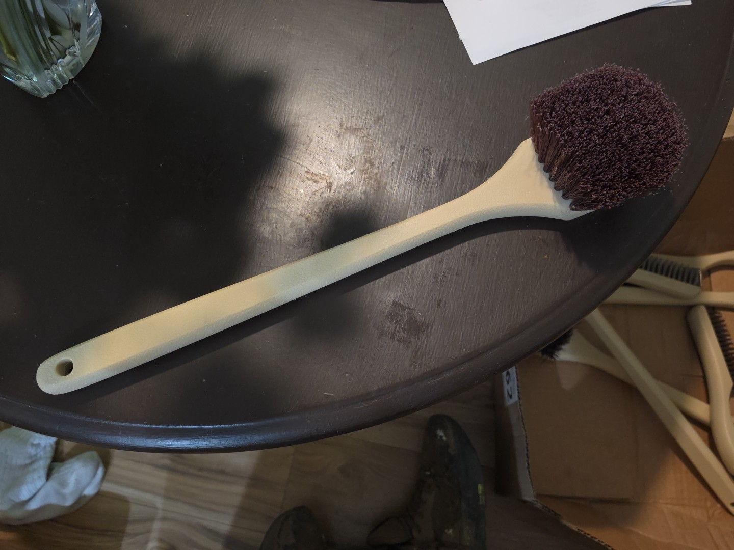 Chassis Brush,3 1/8 in Brush Length 3 1/8 in Handle Length 20 in 2 1/2 in Head