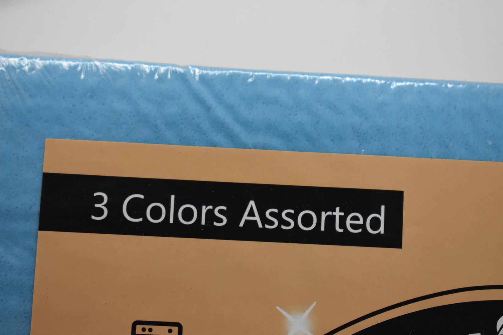 HOMEXCEL Swedish Dish Cloths 10 Pack 3 Colors Assorted Kitchen Reusable Eco