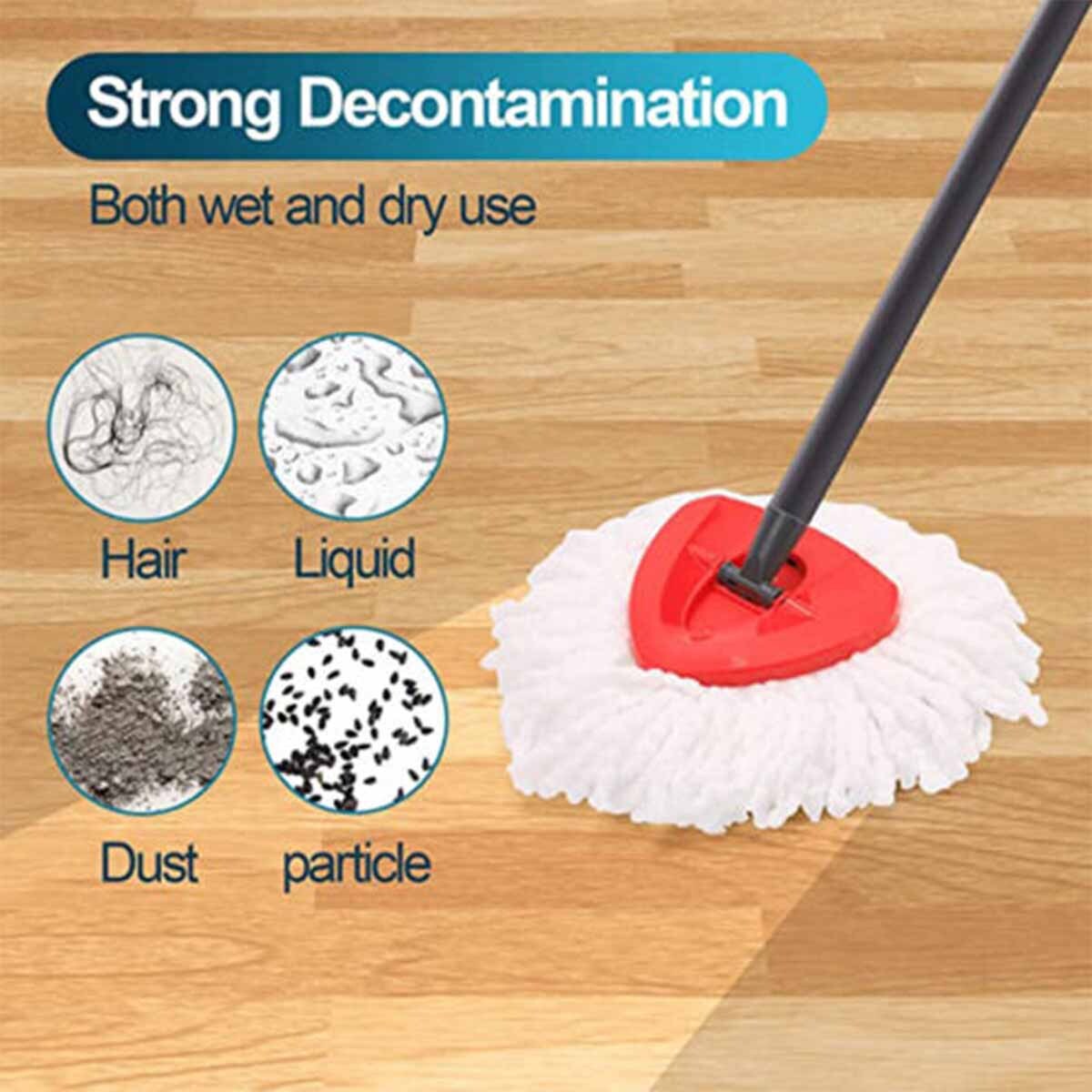 Replacement Mop head suitable For O-Cedar deep Cleaning and is easy to install