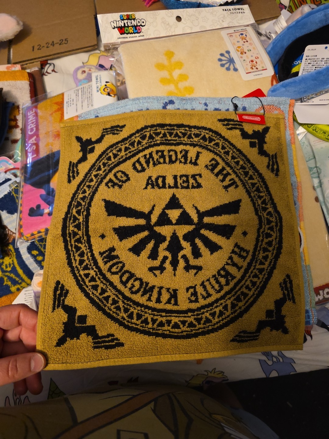 NINTENDO TOKYO Limited The Legend of Zelda Hand Towel Japan NEW